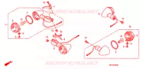 CLIGNOTANT pour Honda VT 1300 FURY de 2010