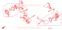 CLIGNOTANT pour Honda VT 1300 FURY ABS de 2010