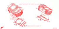 CYLINDRE pour Honda SHADOW VT 750 SPIRIT S de 2013
