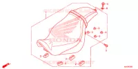 SELLE (VT750C2S) pour Honda SHADOW VT 750 SPIRIT S de 2013