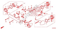 CLIGNOTANT (VT750C/CA/CS) pour Honda SHADOW VT 750 de 2013