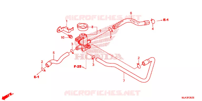 SOUPAPE D'ADMISSION (VT750C/C2S/CA/CS) Honda MOTO 750 SHADOW 2013  VT750CSD