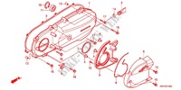 COUVERCLE GAUCHE pour Honda PCX 125 SPECIAL EDITION de 2013