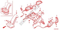 GARDE BOUE ARRIERE   CLIGNOTANT ARRIERE pour Honda PCX 125 SPECIAL EDITION de 2013