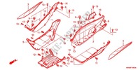 PLANCHER pour Honda PCX 125 de 2014