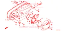 COUVERCLE GAUCHE pour Honda PCX 125 de 2010