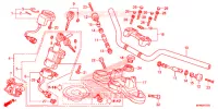 GUIDON   TE DE FOURCHE pour Honda CB 1000 R ABS de 2014
