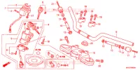 GUIDON   TE DE FOURCHE pour Honda CB 600 F HORNET ABS de 2010