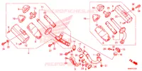 SILENCIEUX D'ECHAPPEMENT pour Honda CRF 250 R de 2014