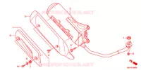 SILENCIEUX D'ECHAPPEMENT pour Honda VISION 50 R REPSOL de 2013