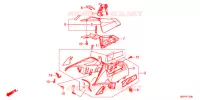 PROTEGE JAMBES pour Honda VISION 50 R REPSOL de 2013