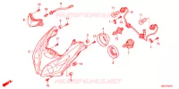 PHARE (NSC502WH/T2) pour Honda VISION 50 R de 2013
