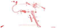 BEQUILLE pour Honda CBR 1000 RR ABS TRICOLORE de 2014