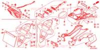 FEU ARRIERE pour Honda CBR 1000 RR ABS BLACK de 2014