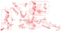 GUIDON   TE DE FOURCHE pour Honda CBR 250 R ABS REPSOL de 2015