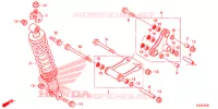 AMORTISSEUR ARRIERE pour Honda CBR 250 R ABS REPSOL de 2015