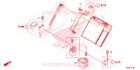 BATTERIE pour Honda CBR 250 R ABS REPSOL de 2015