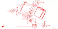 BATTERIE pour Honda CBR 250 R ABS de 2015