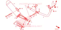 SILENCIEUX D'ECHAPPEMENT pour Honda CBR 300 ABS de 2015