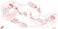 CLIGNOTANT pour Honda CBR 300 ABS de 2015
