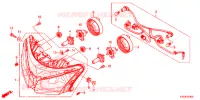 PHARE pour Honda CBR 300 ABS de 2015