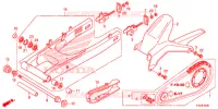 BRAS OSCILLANT pour Honda CBR 300 ABS de 2015