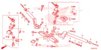GUIDON   TE DE FOURCHE pour Honda CBR 300 ABS de 2015