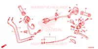 LEVIER DE GUIDON   CABLE   COMMODO pour Honda CBR 300 REPSOL de 2015