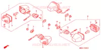 CLIGNOTANT pour Honda CBR 600 F4i de 2006