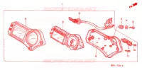 COMPTEUR ('01 '06) pour Honda CBR 600 F4i de 2006