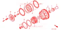 EMBRAYAGE ('01 '06) pour Honda CBR 600 F4i de 2006