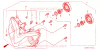 PHARE ('01 '06) pour Honda CBR 600 F4i de 2006