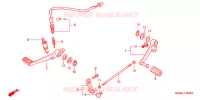 SELECTEUR   PEDALE DE FREIN pour Honda CBR 600 F4i de 2006