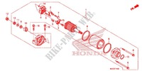 DEMARREUR pour Honda CBR 600 RR ABS TRICOLORE de 2014