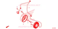 ALTERNATEUR pour Honda CBR 650 F ABS HRC TRICOLOR de 2015