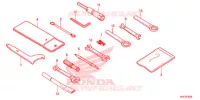 OUTIL pour Honda CBR 650 F ABS HRC TRICOLOR 35KW de 2014