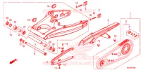 BRAS OSCILLANT pour Honda CBR 650 F ABS de 2014