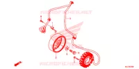 ALTERNATEUR pour Honda CBR 650 F ABS de 2014