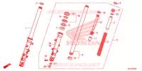 FOURCHE pour Honda CBR 650 F ABS de 2014