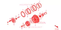 EMBRAYAGE pour Honda CBR 650 F TRICOLOR de 2014