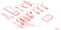 OUTIL pour Honda CBR 650 F TRICOLOR de 2015