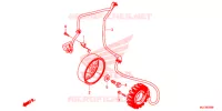 ALTERNATEUR pour Honda CBR 650 F de 2014
