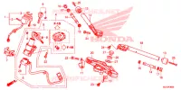 GUIDON   TE DE FOURCHE pour Honda CBR 650 F de 2015