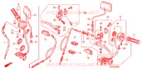 LEVIER DE GUIDON   CABLE   COMMODO pour Honda GL 125 de 2007