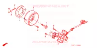 ALTERNATEUR pour Honda GL 125 de 2004