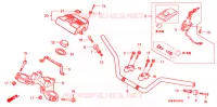 GUIDON   TE DE FOURCHE pour Honda GL 125 de 2004