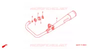SILENCIEUX D'ECHAPPEMENT pour Honda CGL 125 de 2006