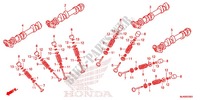 ARBRE A CAMES   SOUPAPE pour Honda CTX 1300 ABS de 2015