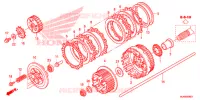 EMBRAYAGE pour Honda CTX 1300 ABS de 2014