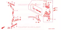 MAITRE CYLINDRE DE FREIN AVANT pour Honda FS 125 SONIC MC de 2001